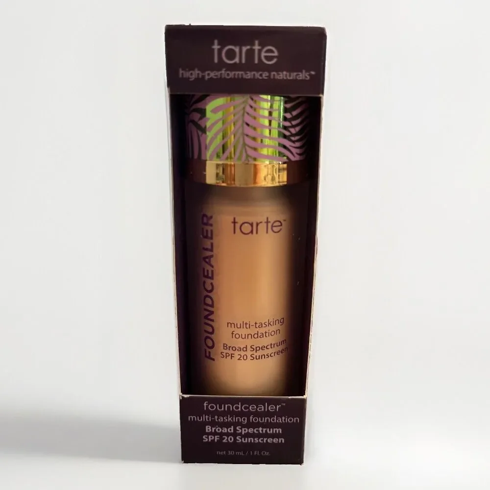 NIB Tarte Foundcealer Multi-tasking Foundation 22s Light Sand 1oz SPF 20 12hr
